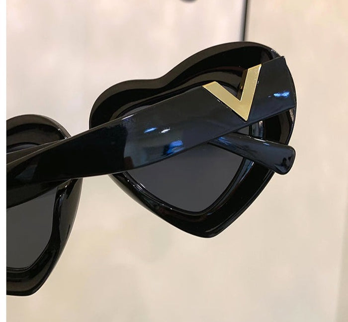 glasses on display