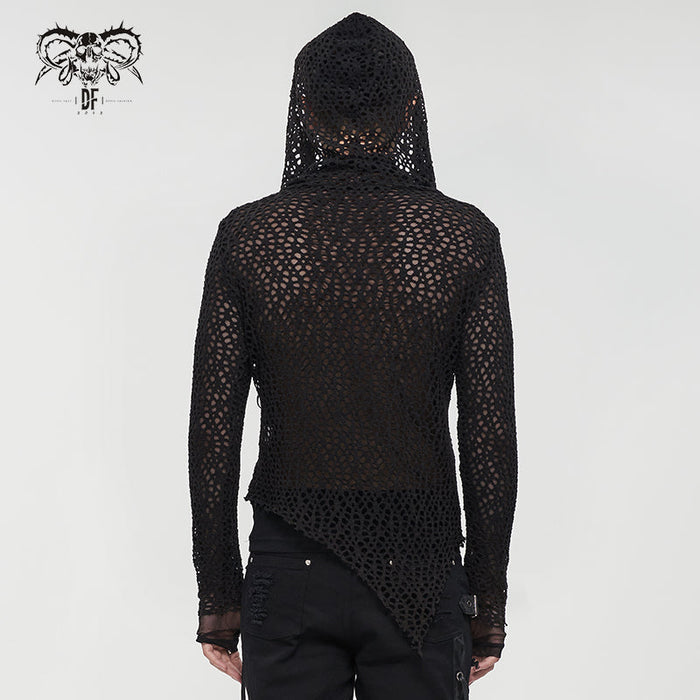 model showing back of shirt