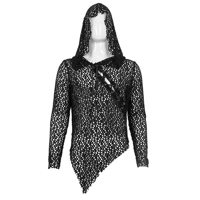 front of shirt with hood up