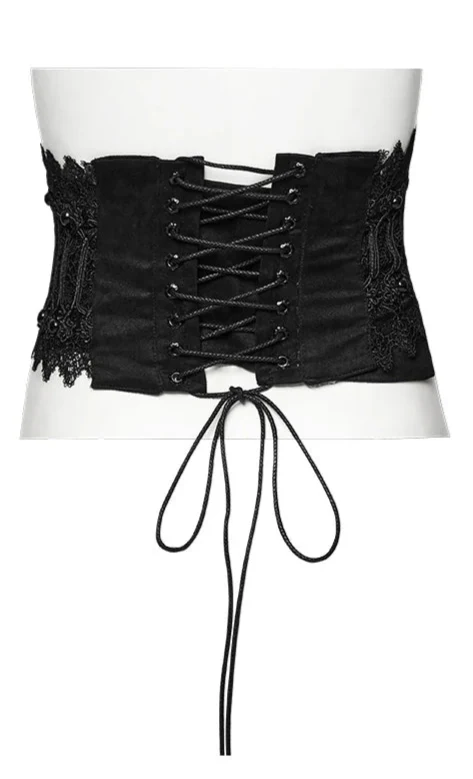 back of cincher on display