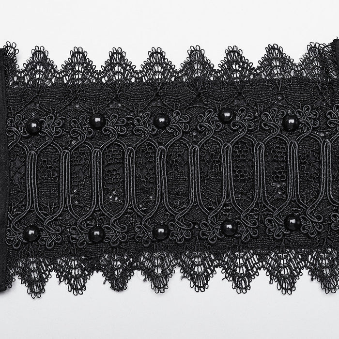 front of corset details