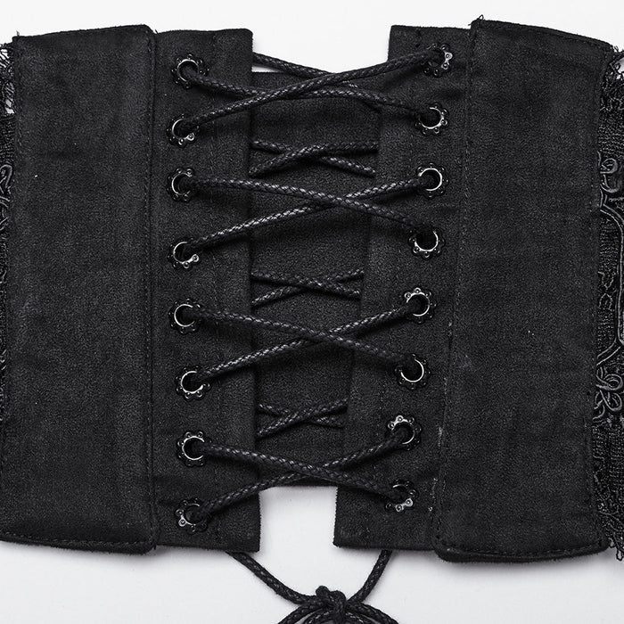back of corset details