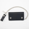 front of wallet on display
