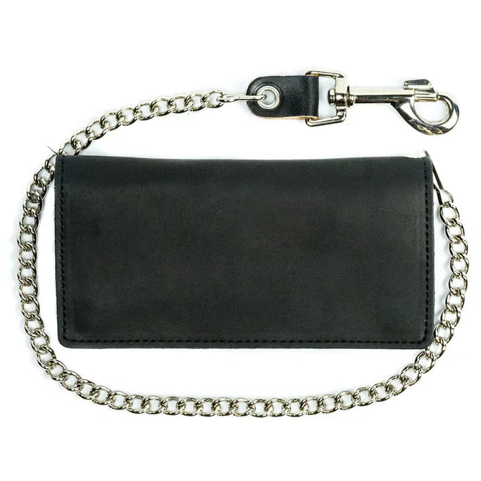 front of wallet on display