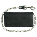front of wallet on display