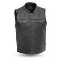 front of vest on display
