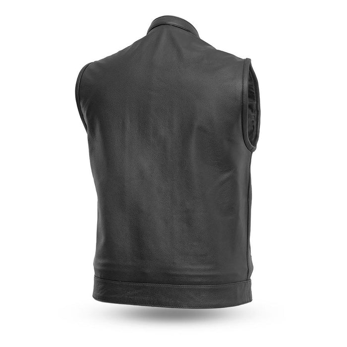 back of vest on display