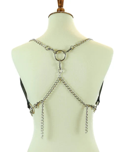 back of harness on mannequin