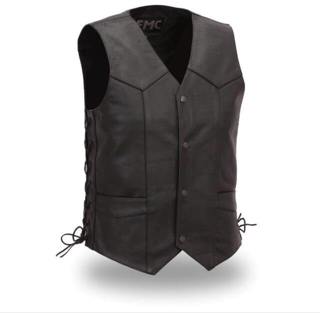 front of vest on display