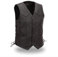 front of vest on display