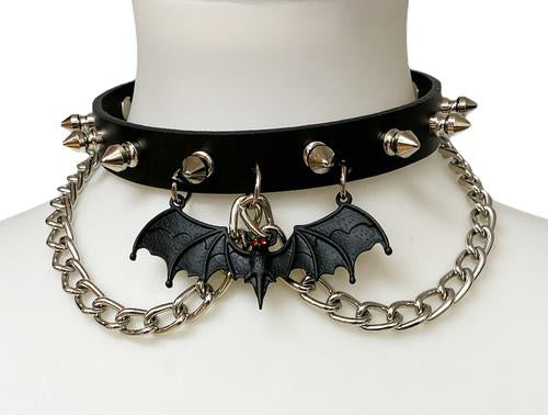 collar on mannequin