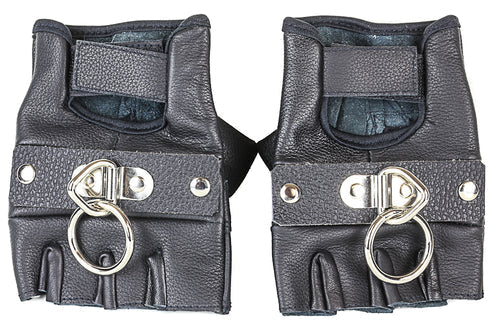 gloves on display