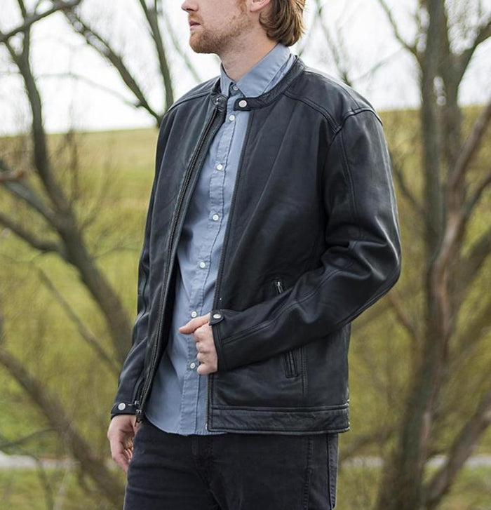 model showing side of jacket