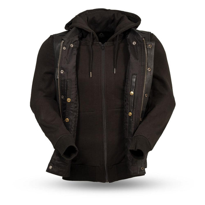 front of vest/jacket
