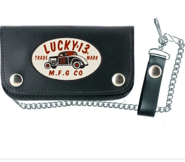 front of wallet
