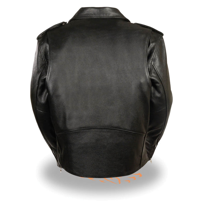 back of jacket