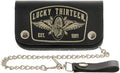 front of wallet