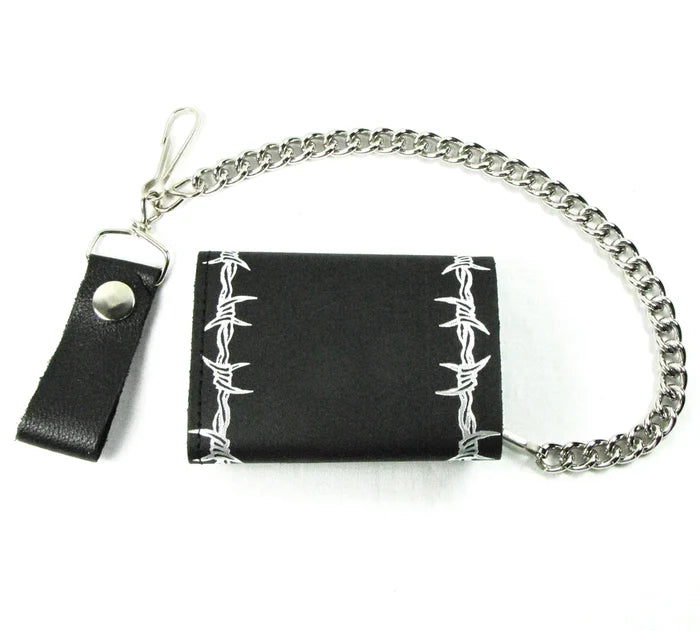back of wallet on display