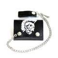 front of wallet on display