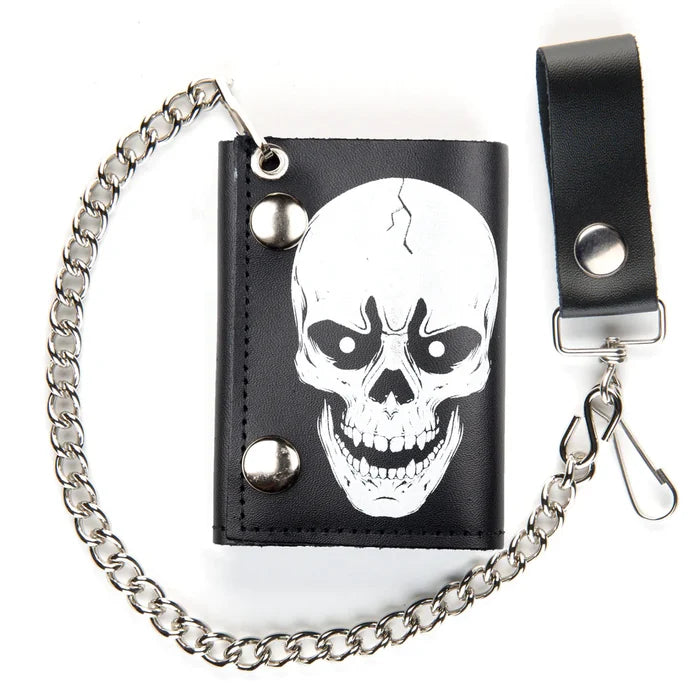 front of wallet on display