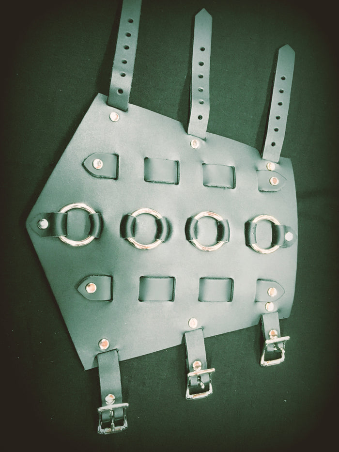 gauntlet on display