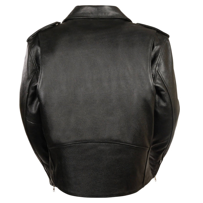 back of jacket