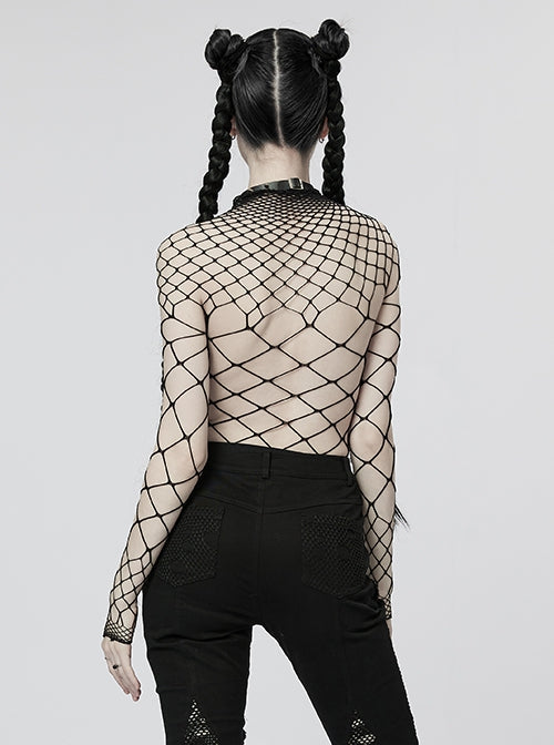 model showing back of top