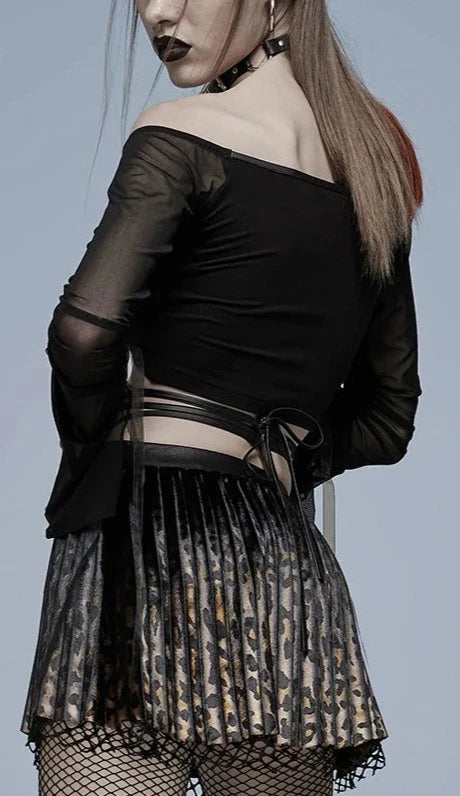 model showing back of top