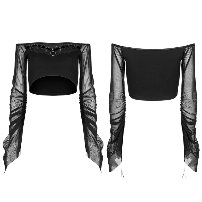 front and back of shirt on mannequin