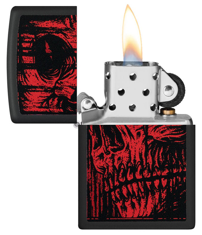 lighter on display