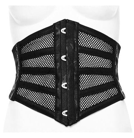 front of corset on mannequin