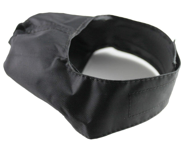 Black Nylon Feline Muzzle Medium Fits Cats 6-12lbs