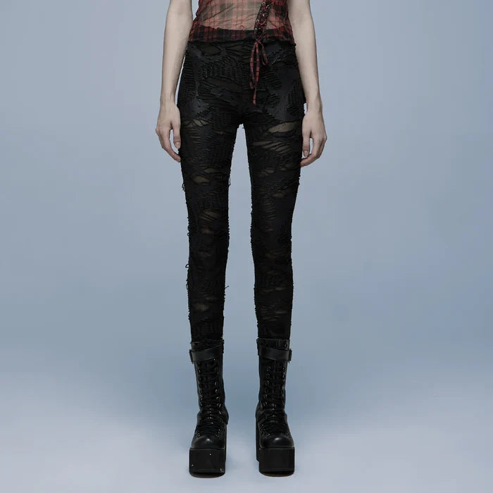 model showing front of leggings
