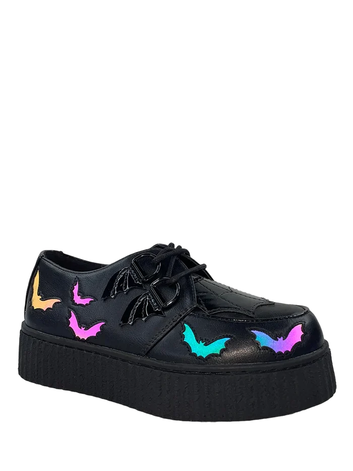front of shoe on display