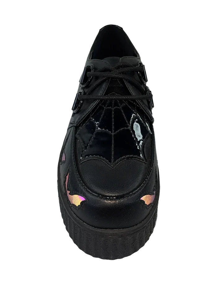 front of shoe on display