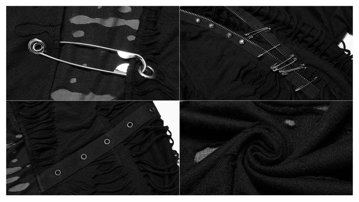 close-up details on coat