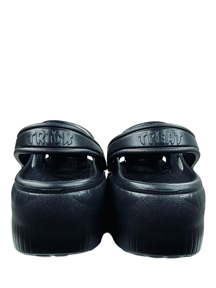 back of shoe on display