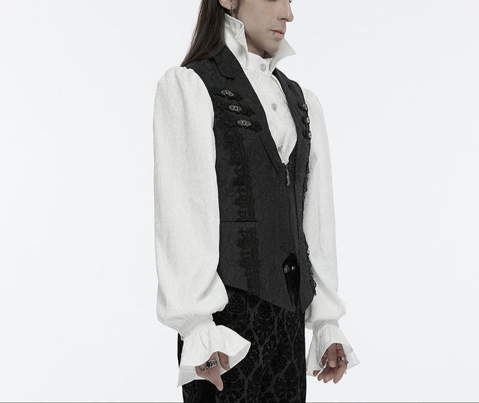 model showing side of vest