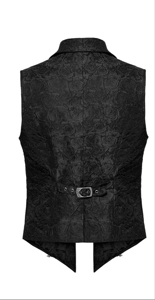 back of vest on display