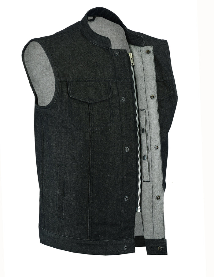inside of vest on display