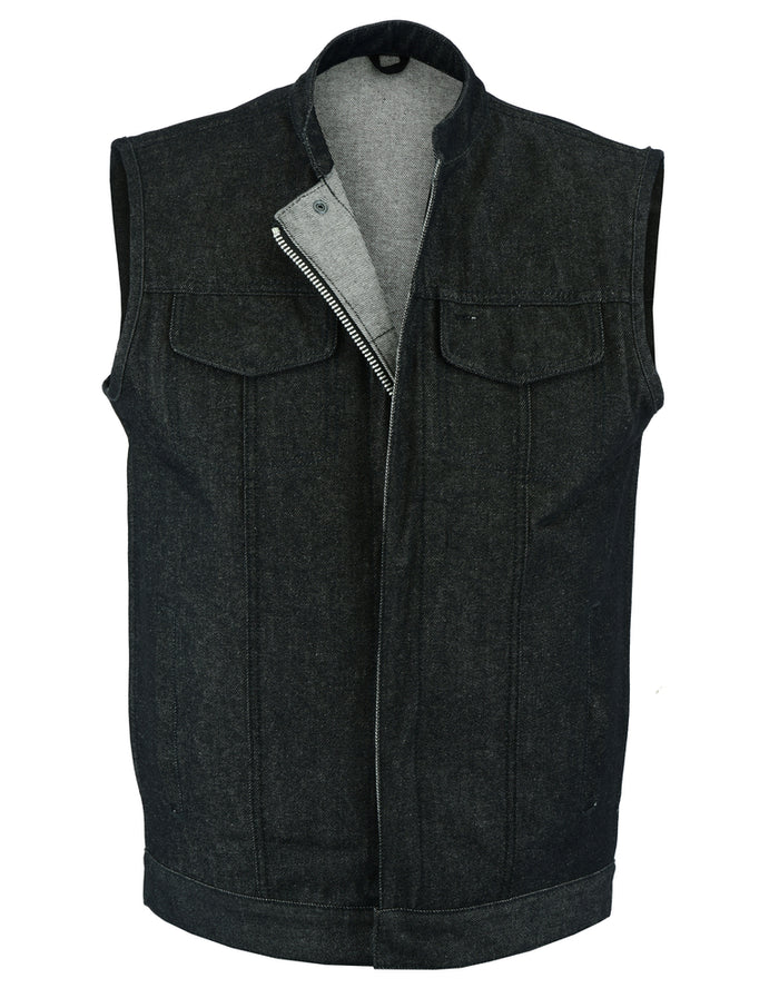 front of vest on display