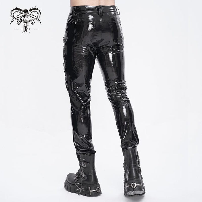 model showing back of pants