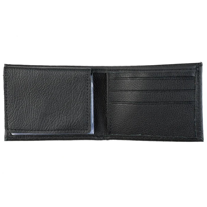 wallet on display, open