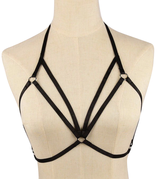 harness on mannequin