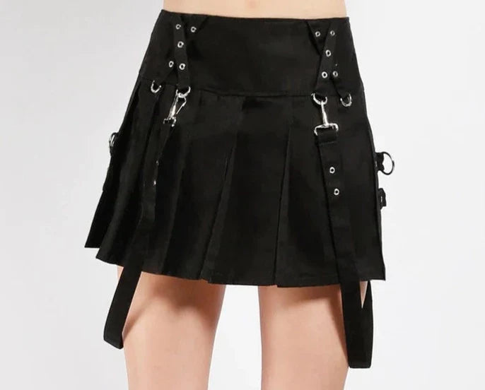 model showing back of skirt