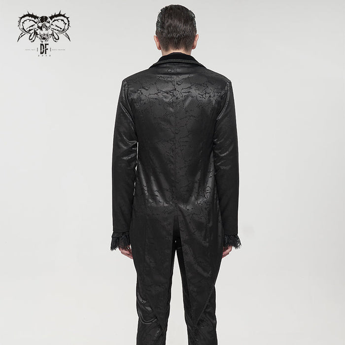 model showing back of jacket