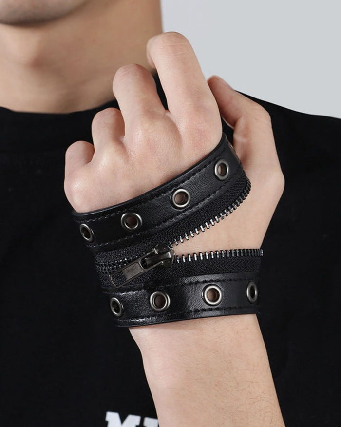 model wearing bracelet