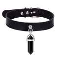 front of choker on display