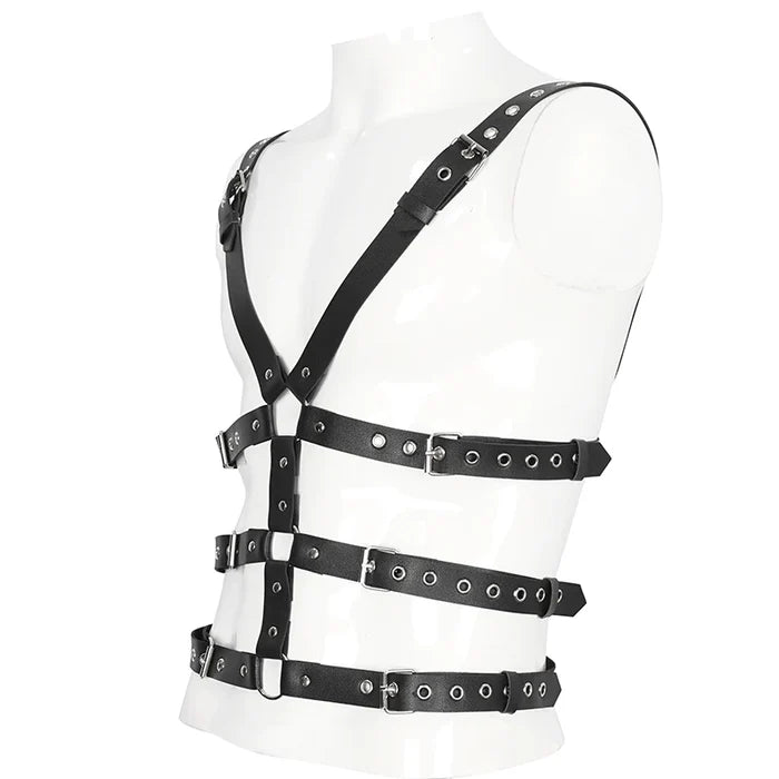 side of harness on mannequin