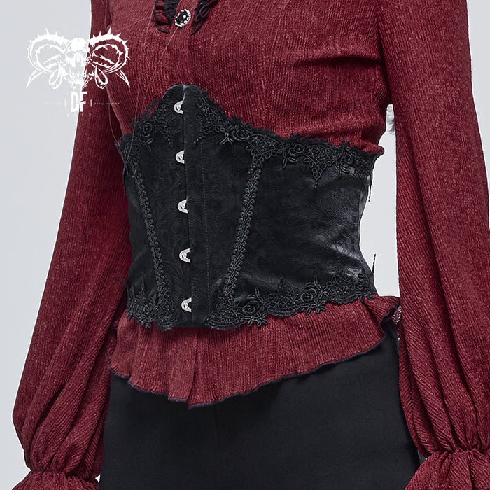 model showing side of cincher